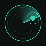 BugFinder icon, a green radar sweep